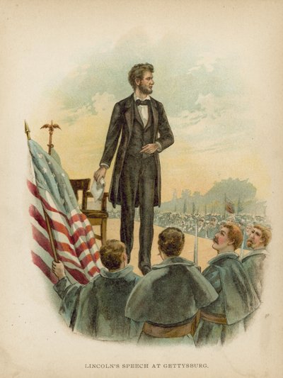 Discorso di Lincoln a Gettysburg da American School