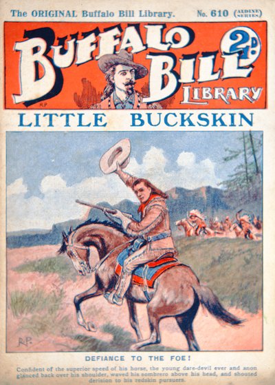Little Buckskin, illustrazione di copertina da 
