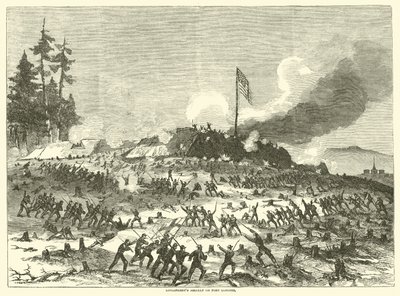 Assalto di Longstreet a Forte Sanders, novembre 1863 da American School