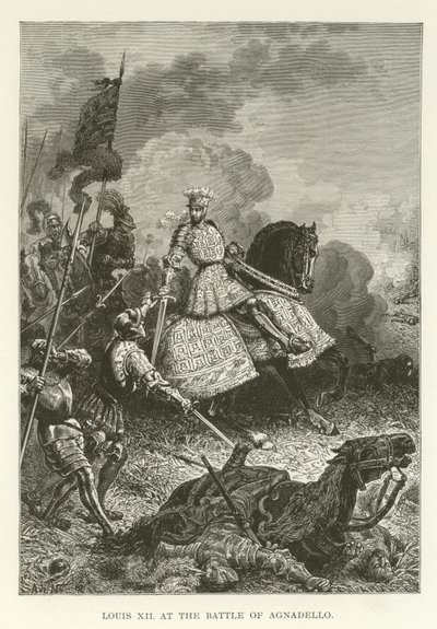 Luigi XII alla Battaglia di Agnadello da American School