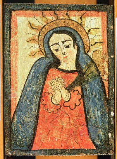 Madonna in preghiera da American School