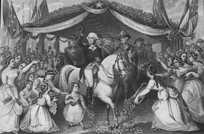 Maggiore generale George B. McClellan, pub. 1861 (incisione) da American School