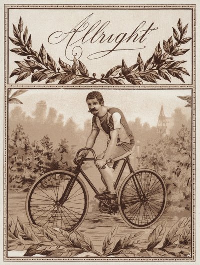 Uomo in bicicletta da American School