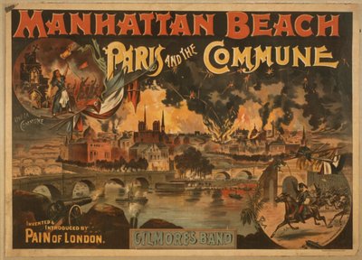 Manhattan Beach: Parigi e la Comune, c.1891 da American School