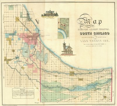Mappa di South Chicago da American School