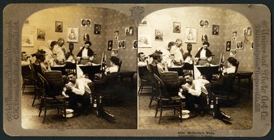 McCarthys Wake (Parte 1), 1899 (stereografia) da American School