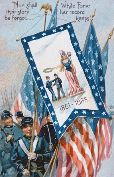 Cartolina del Giorno della Memoria, c.1900 da American School