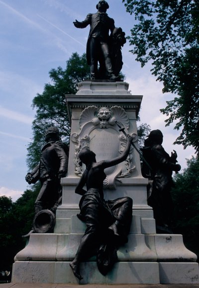 Statua commemorativa al Generale Gilbert de Lafayette, 1891 da American School