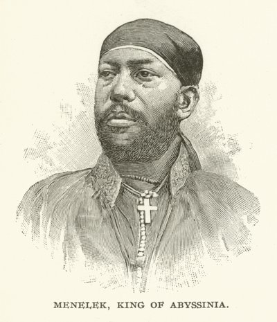 Menelik, Re di Abissinia da American School