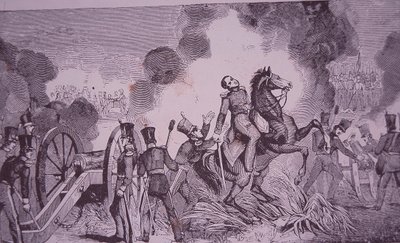 Guerra messicano-americana (1846-48), Battaglia di Palo Alto e morte del Maggiore Ringgold da American School