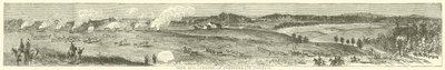 Mine Run, centro della posizione confederata, novembre 1863 da American School
