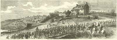 Mine Run, riattraversamento a Germania Ford, novembre 1863 da American School