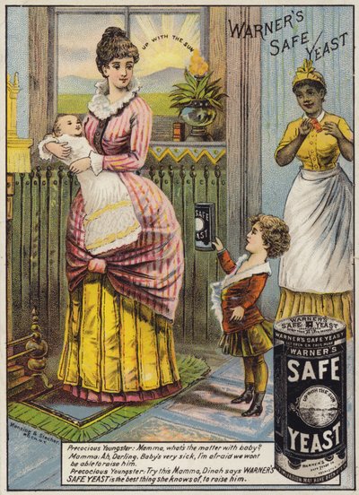 Madre che culla il bambino da American School