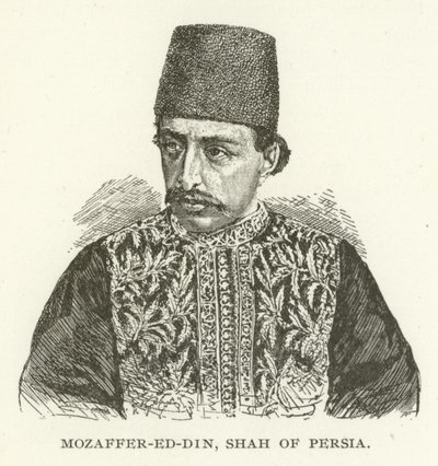 Mozaffer-ed-Din, Scià di Persia da American School