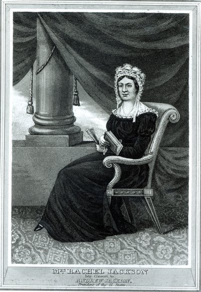 Signora Rachel Jackson, pub. da Joseph How da American School