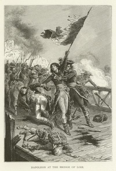 Napoleone al ponte di Lodi da American School