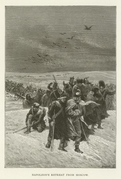 La ritirata di Napoleone da Mosca da American School