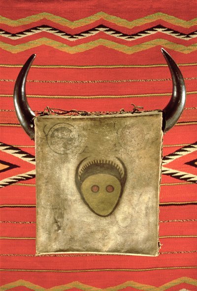 Coperta Navajo della luna del bufalo, dall