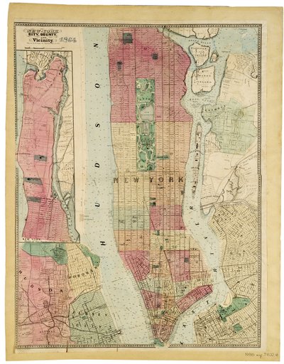 Città di New York, contea e dintorni da American School