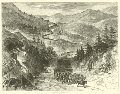 Occupazione di Cumberland Gap, settembre 1863 da American School