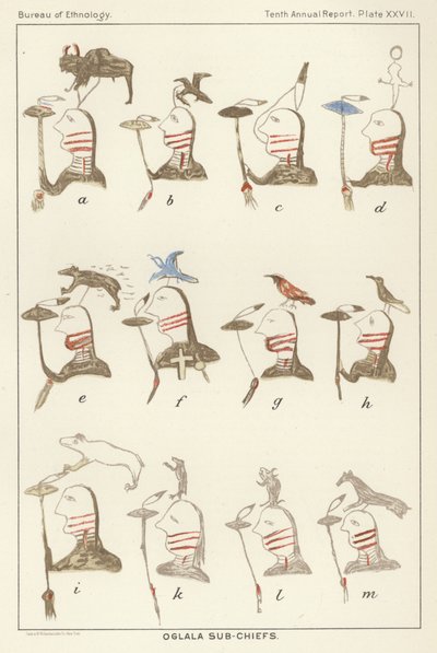 Sotto-capi Oglala da American School