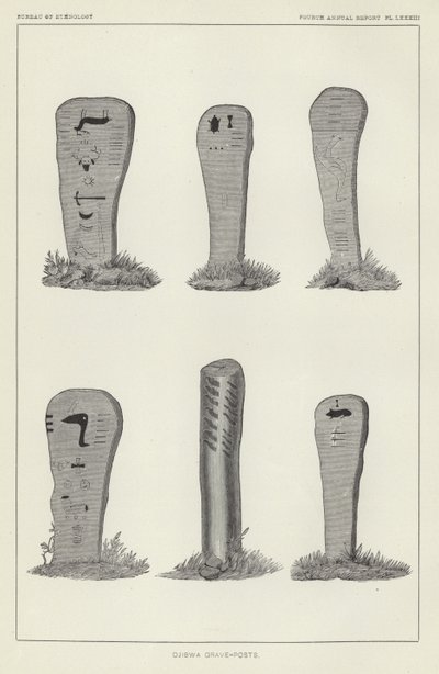Pali funerari Ojibwa da American School