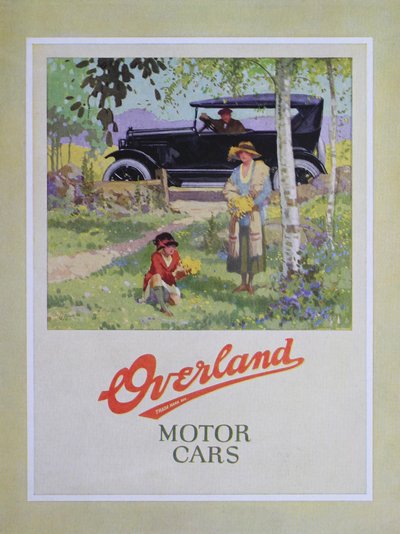 Overland Motor Cars, 1923 da American School