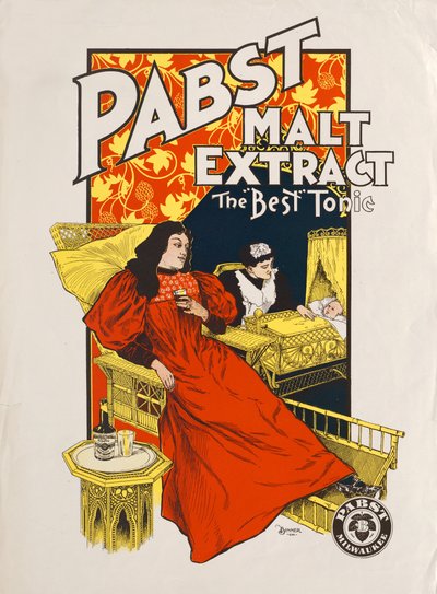 Estratto di malto Pabst, il miglior tonico, Pabst, Milwaukee, c.1880s-1890s da American School