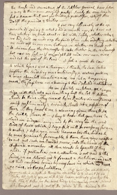 Pagina 2, Lettera di Abigail Adams a John Adams, 31 Marzo - 5 Aprile 1776 da American School