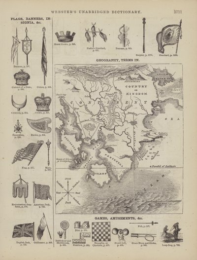 Pagina tratta dal Dizionario completo di Webster (George Bell da American School