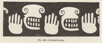 Disegno dipinto, mani e volti da American School