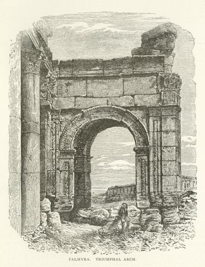 Palmira, Arco di Trionfo da American School