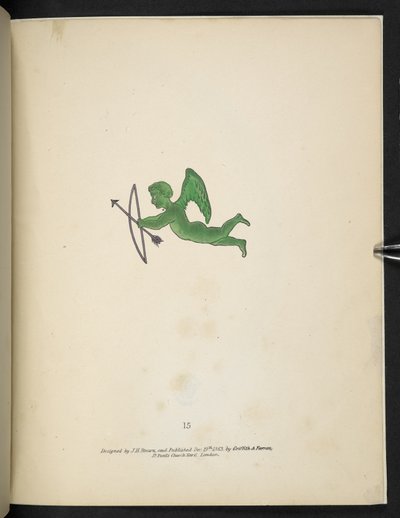 Tavola 15. Figura di Cupido verde da American School