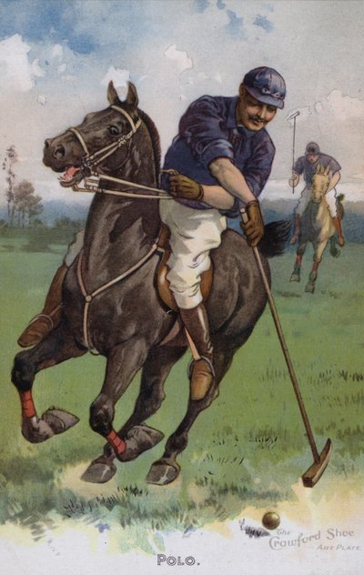 Polo (litografia a colori) da American School