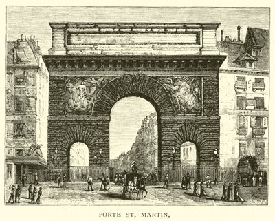 Porte Saint-Martin da American School
