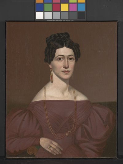 Ritratto di Eliza C. Ayres da American School