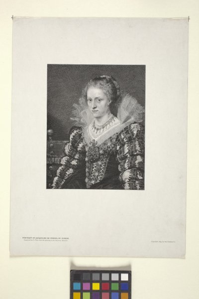 Ritratto di Jacquelin De Cordes da American School