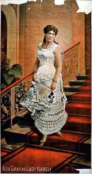 Ritratto di Ada Gray come Lady Isabel da American School