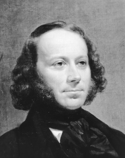 Ritratto di John Ericsson (1803-1889) (litografia) da American School