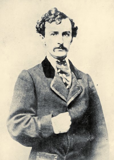 Ritratto di John Wilkes Booth, c.1860 da American School