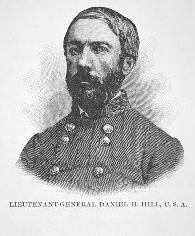 Ritratto del Tenente Generale Daniel H. Hill da American School