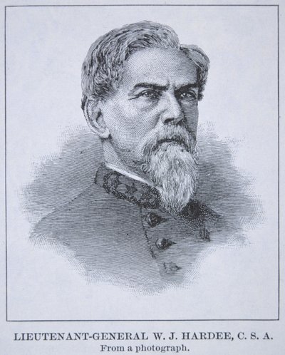 Ritratto del tenente generale W.J. Hardee (1815-73) da American School
