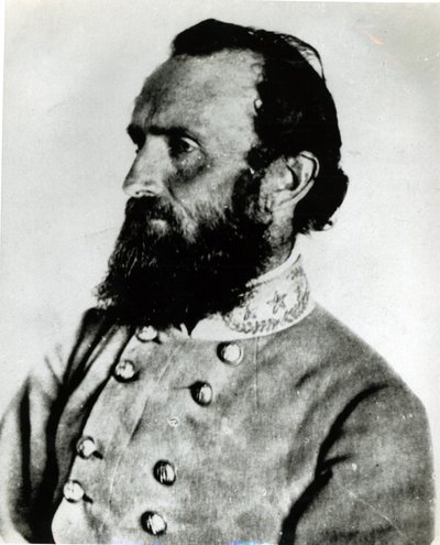 Ritratto di Thomas J. Stonewall Jackson da American School