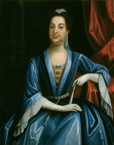 Ritratto di una donna non identificata da American School