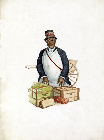 Portatore pubblico B. Jackson, pub. 1883 da American School
