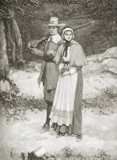 Puritani che vanno in chiesa, da 