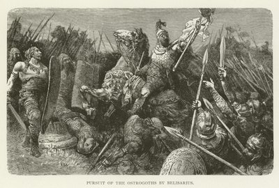 Inseguimento degli Ostrogoti da parte di Belisario da American School