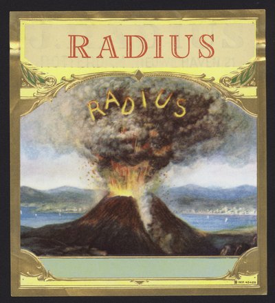 Radius, eruzione vulcanica da American School