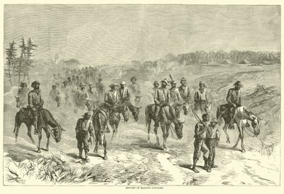 Ritorno della cavalleria di Kautz, giugno 1864 da American School