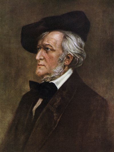 Richard Wagner (litografia) da American School